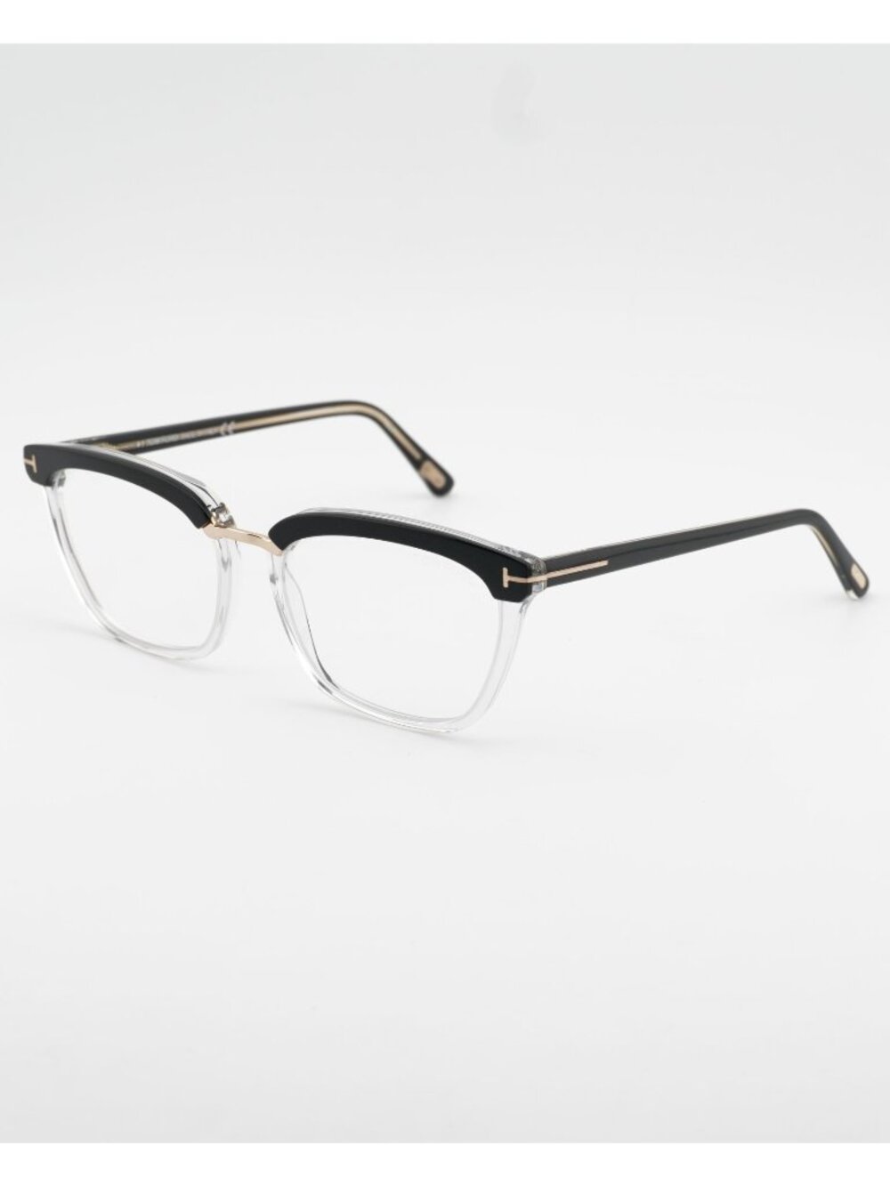 Tom Ford FT5550-B 005 Women Eyeglasses Black / Crystal 54mm